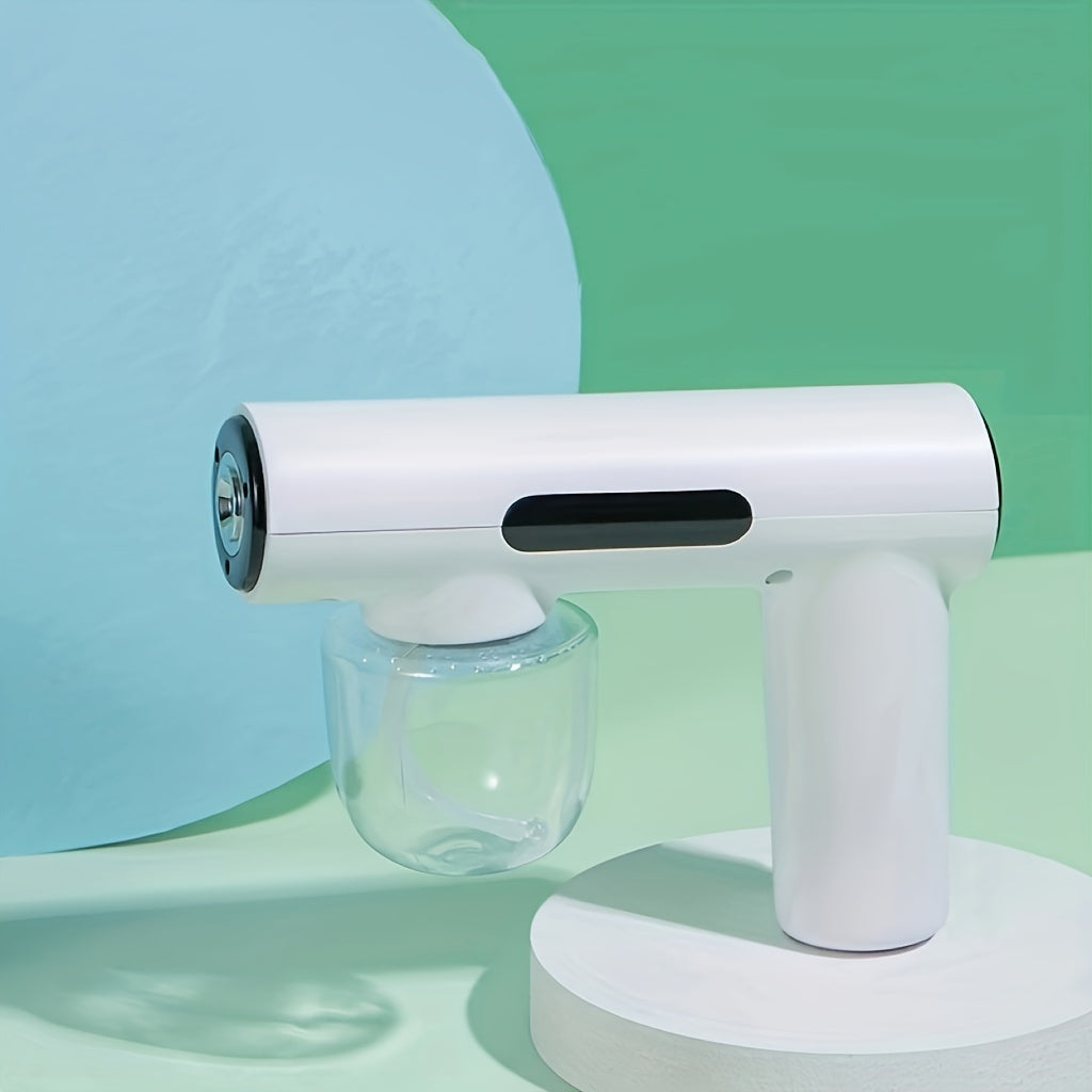 Mini-portable Charging Sprayer, 50ML Nano-blue Light Sprayer, Hand-held Powerful Sprayer, Agent Steam Battery Capacity Of 1200mAh,  Suitable For Car,school,bedroom,clothing,express Delivery And Other Disinfection
