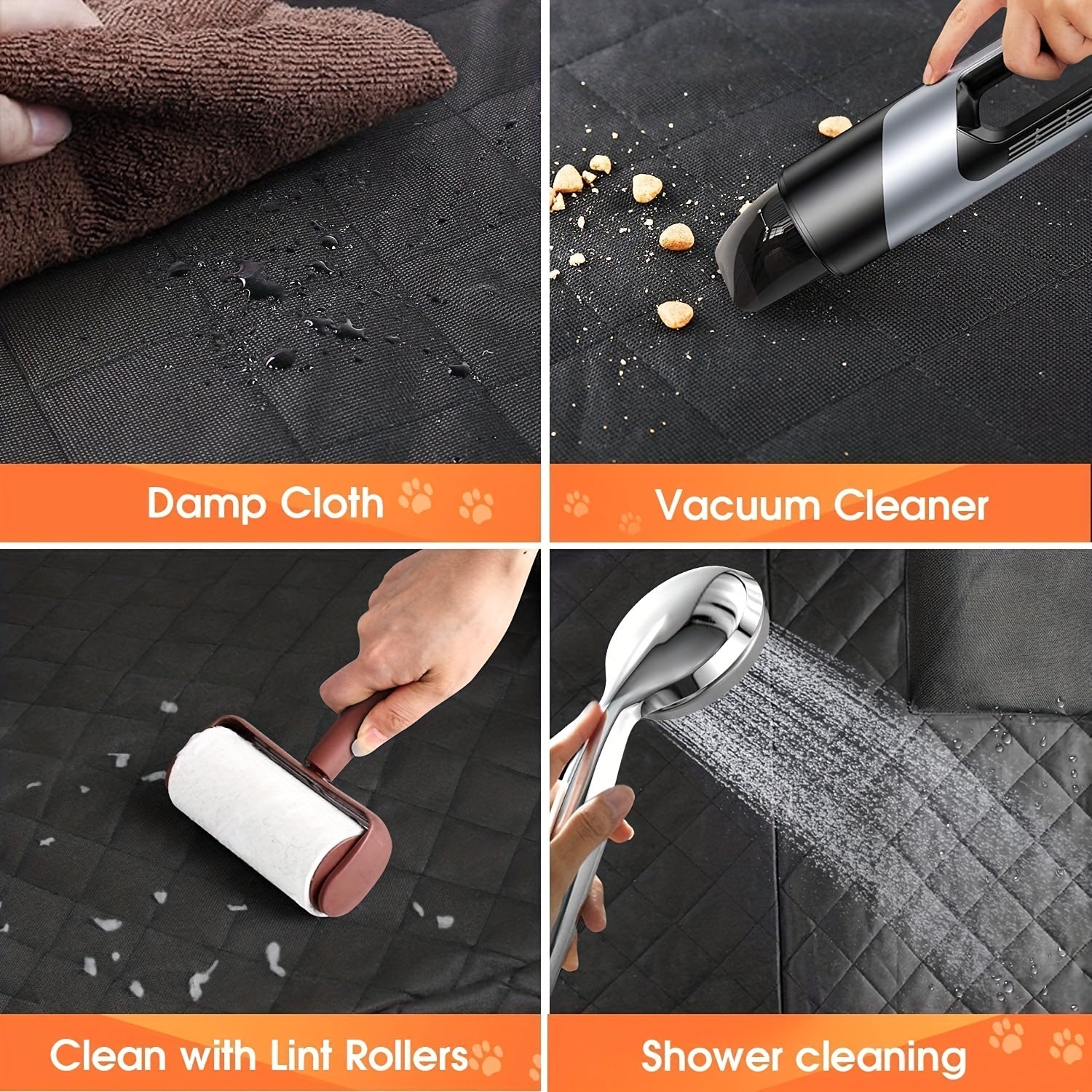 Ultimate Pet-Friendly Car Seat Protector - Waterproof, Anti-Slip, Easy Clean, Durable Cover for Mess-Free Rides - Perfect for Pet Owners!