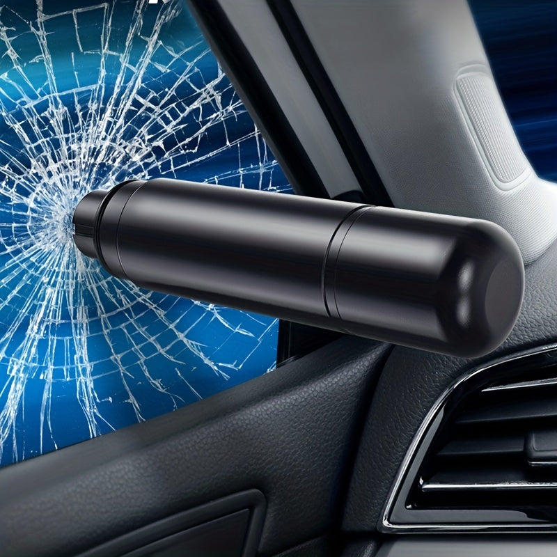 Rapid Response Car Emergency Escape Tool - Heavy-Duty Metal Hammer, Compact & Space-Saving Design, Quickly & Safely Smashes Windows for Swift Egress