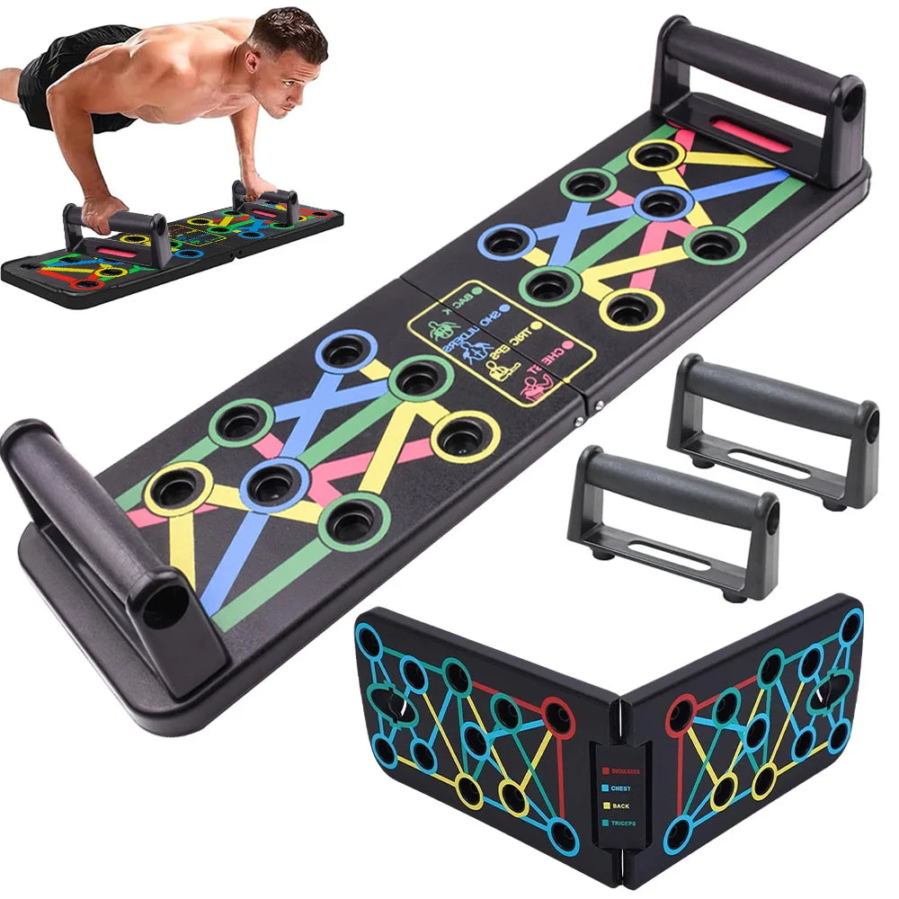 At Home Fitness Push Up Board Abdominal Training Board Muscle Trainer Sports Fitness Equipment Household Fitness Frame Home Gym