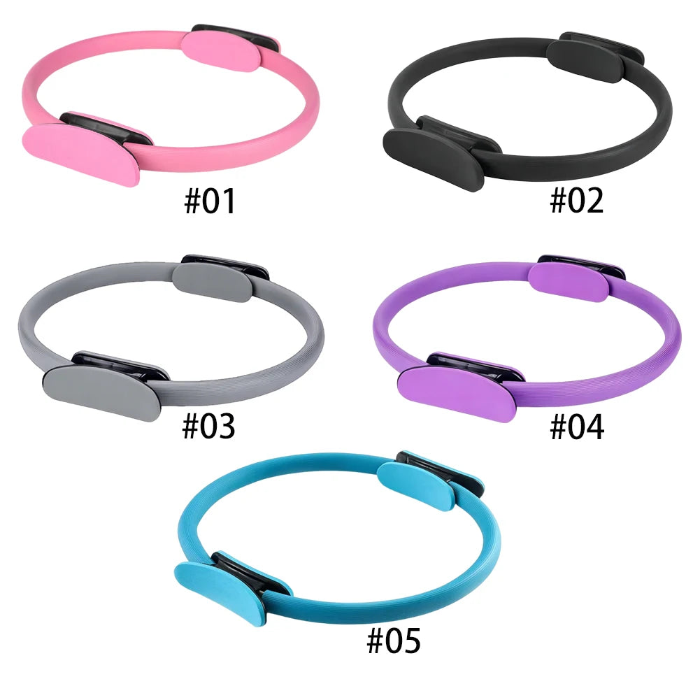 Yoga Fitness Ring Pilates Flexible Resistance Fitness Circle Women Girl Exercise Postpartum Training Ring For Pilates Equipment