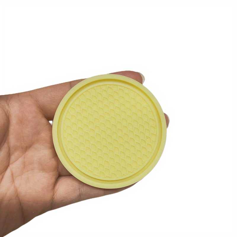 2pcs Silicone Car Cup Holder Coasters, Non-Slip Vehicle Interior Accessories for Auto Cup Holders